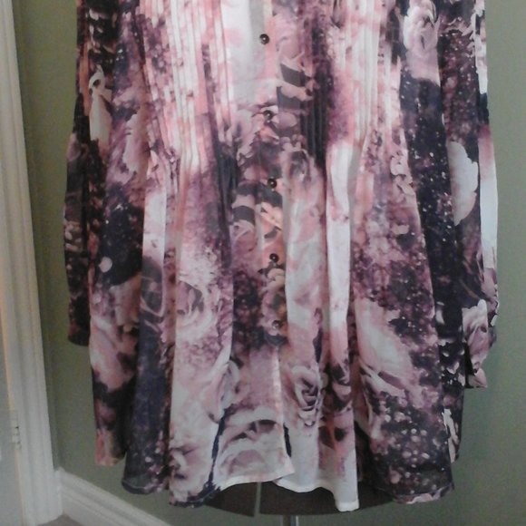 Together Chiffon Floral Blouse, 18 - Picture 2 of 9